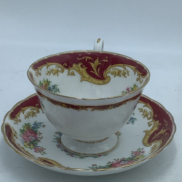 Vintage Tuscan Naples English Bone China Teacup and Saucer - Picture 6 of 10
